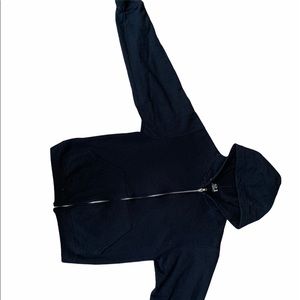 Midnight Navy full zip hoodie